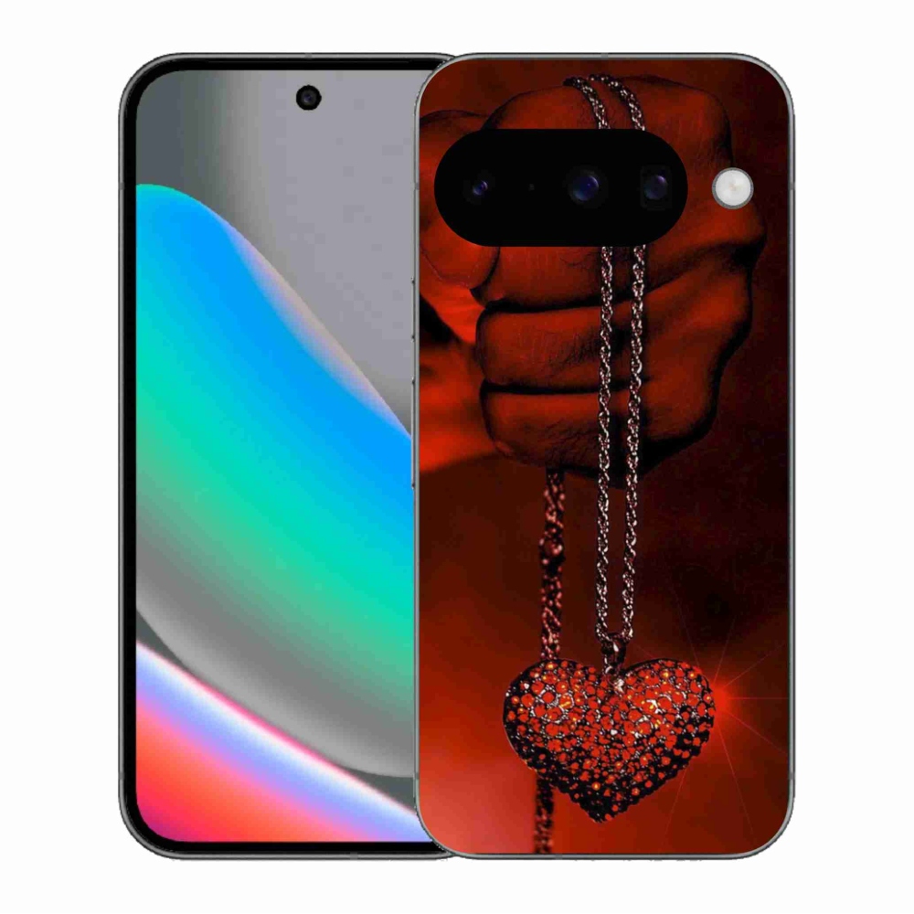 Gelový kryt mmCase na Google Pixel 10 - náhrdelník