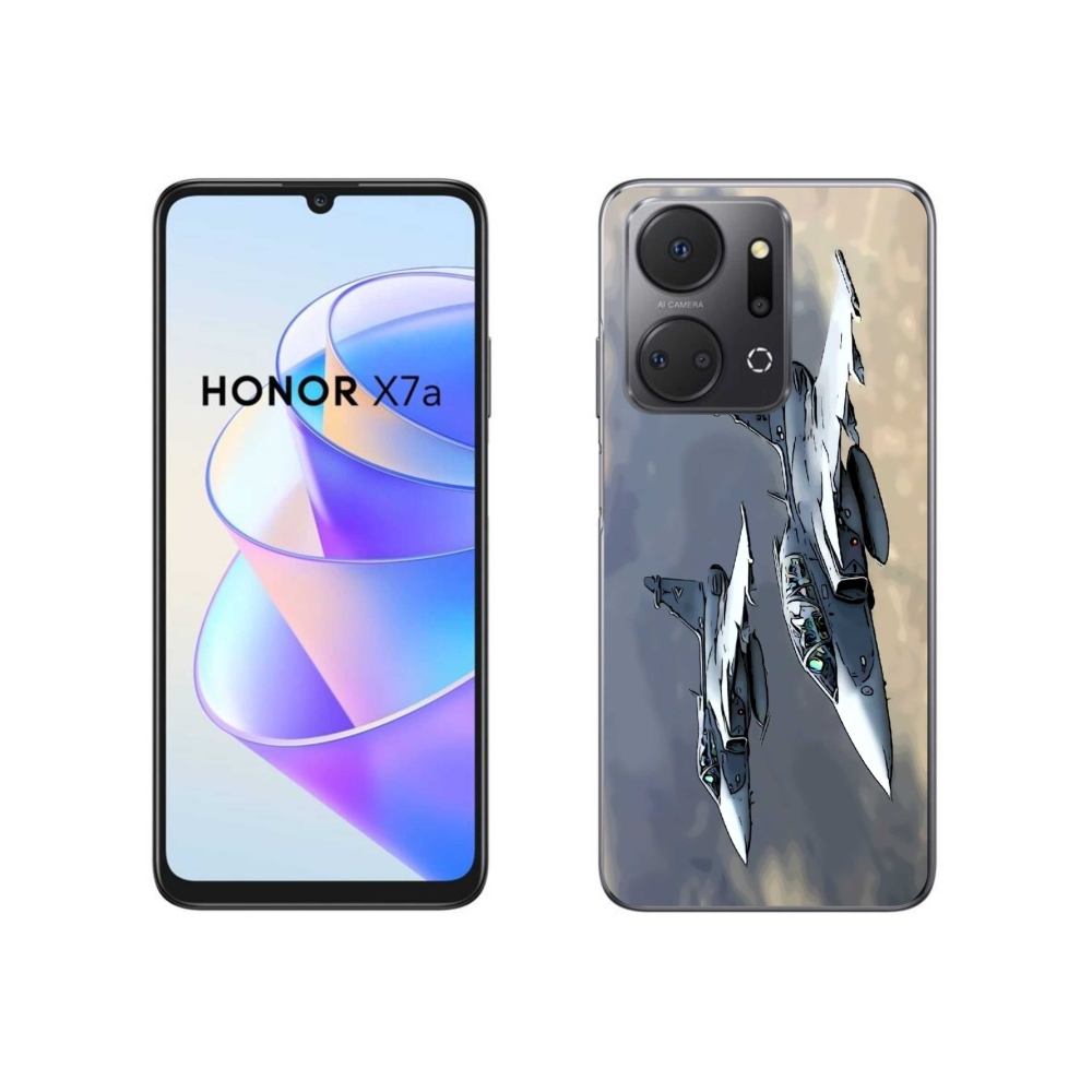 Gelový kryt mmCase na Honor X7a - stíhačky