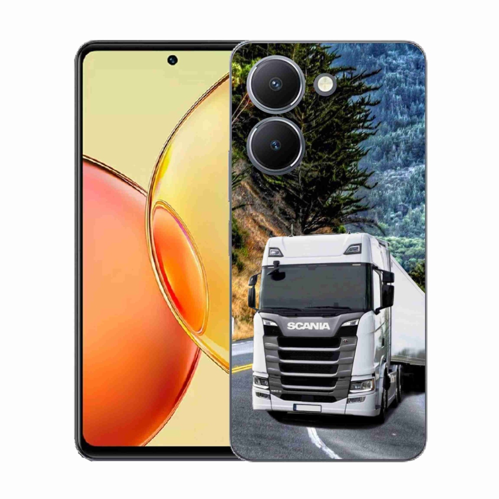Gelový kryt mmCase na Vivo Y36 - kamion 1