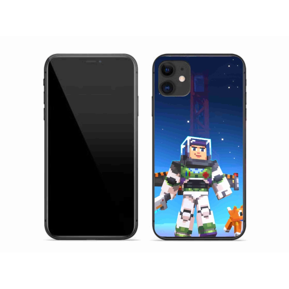 Gelový kryt mmCase na iPhone 11 - minecraft 2