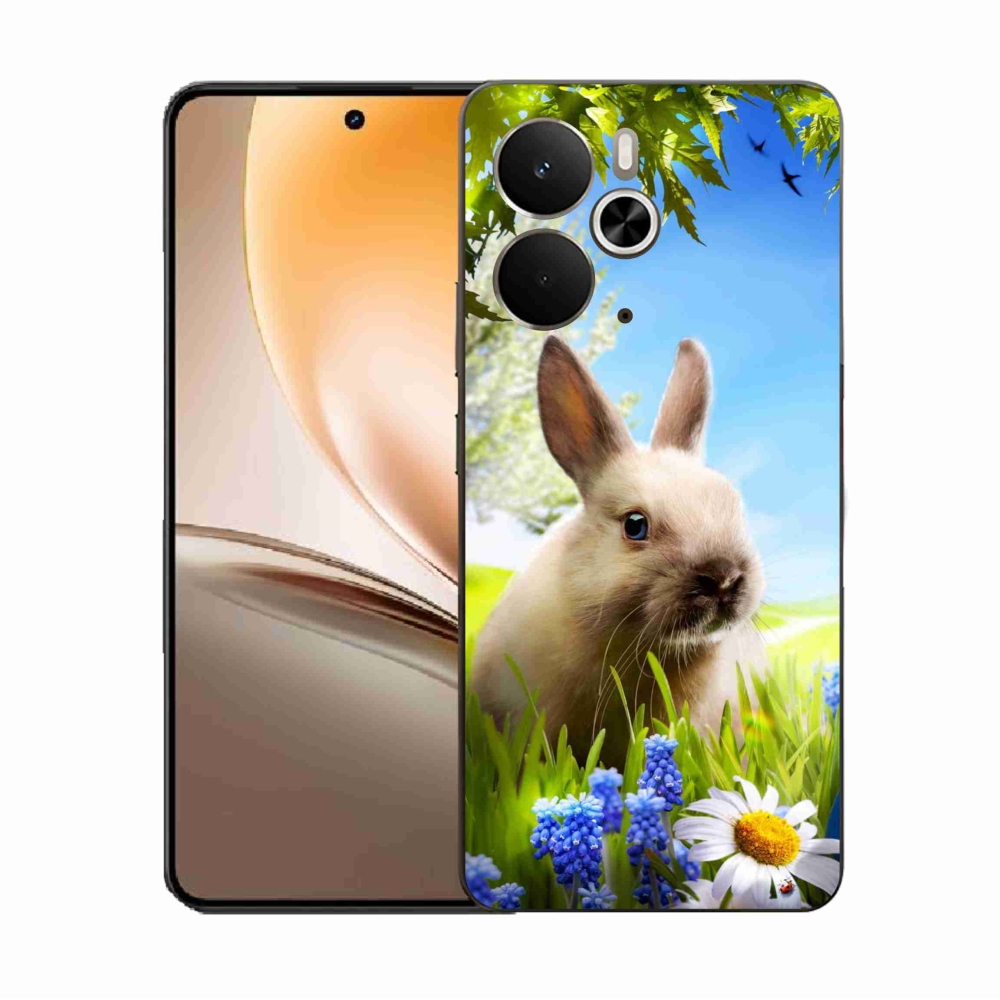 Gelový kryt mmCase na Realme 14 5G - zajíček