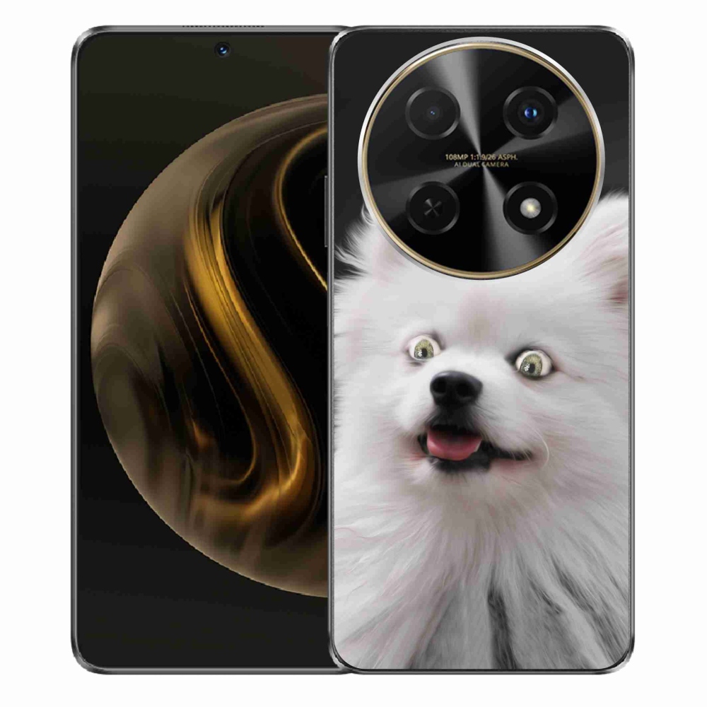 Gelový kryt mmCase na Huawei Nova 12i - bílý špic