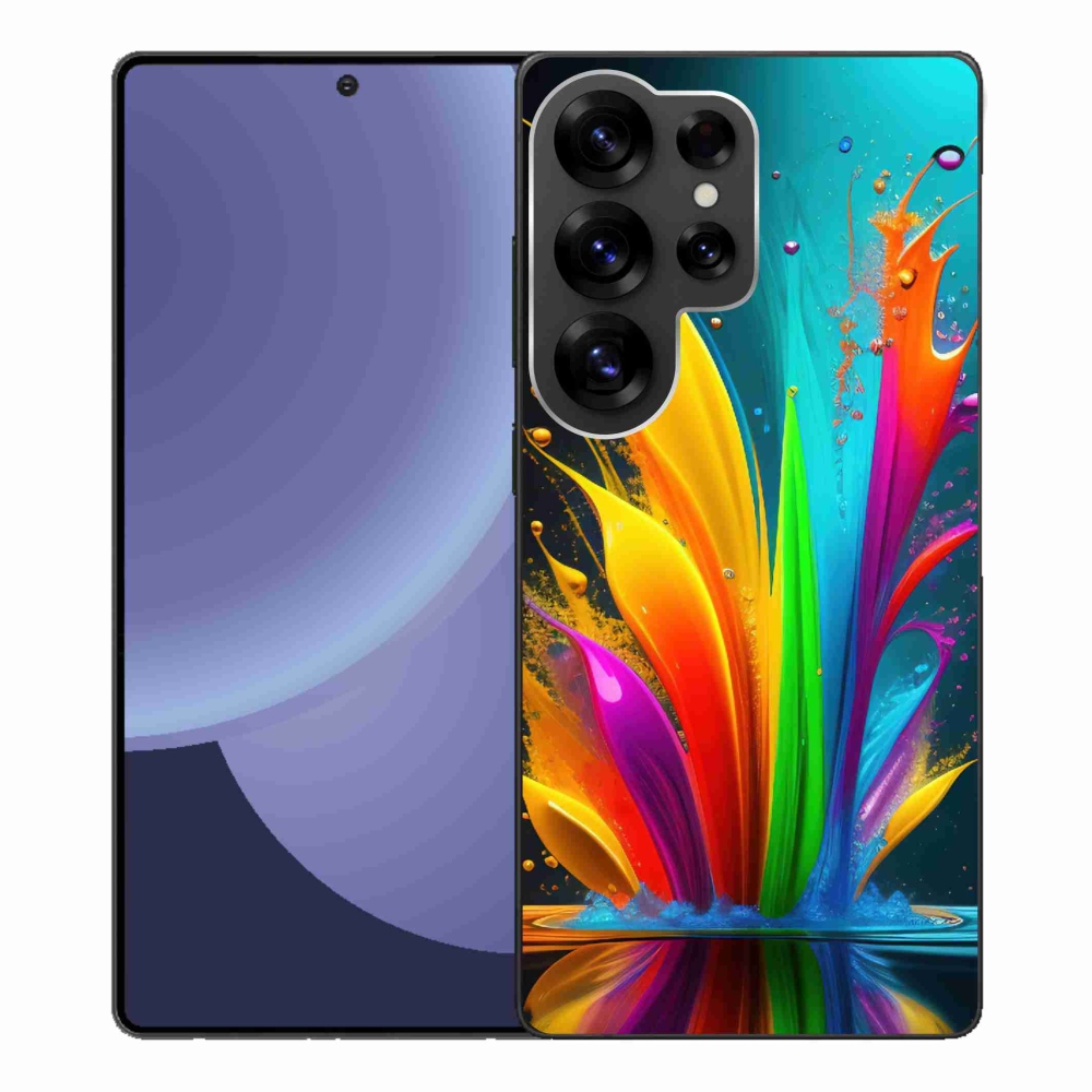 Gelový kryt mmCase na Samsung Galaxy S25 Ultra - abstraktní motiv 1