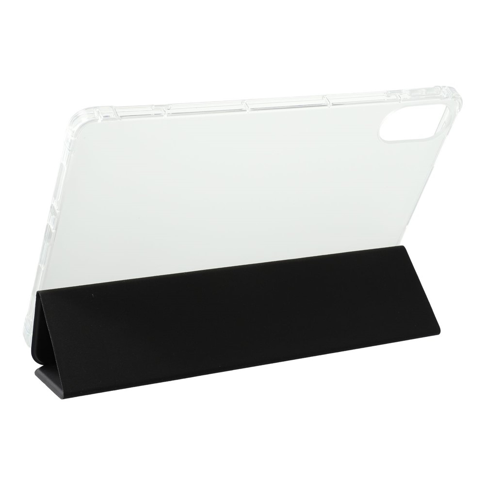 Tri-Fold chytré skládací pouzdro na tablet Xiaomi Redmi Pad 2 - černé