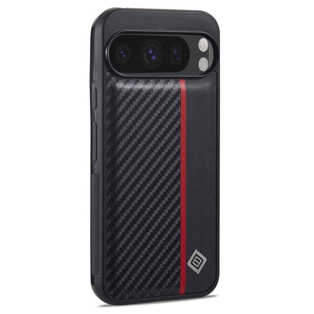 LC.IMEEKE odolný gelový obal na Google Pixel 10 Pro/Pixel 10 - černý/červený