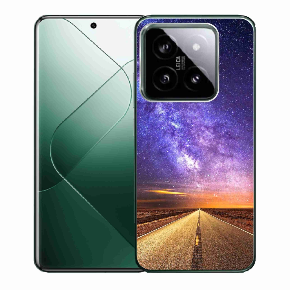 Gelový kryt mmCase na Xiaomi 14 - americká silnice