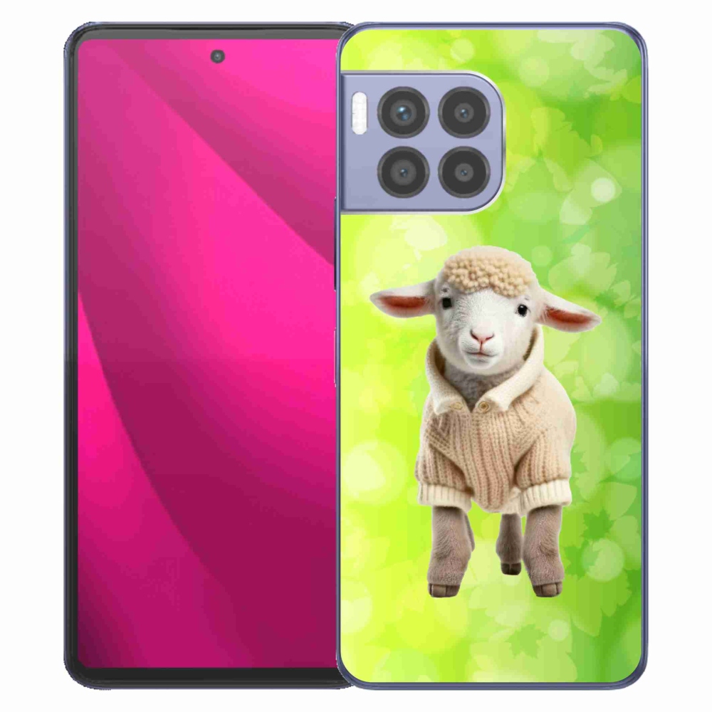 Gelový kryt mmCase na T-Mobile T Phone 2 Pro - jehně ve svetru