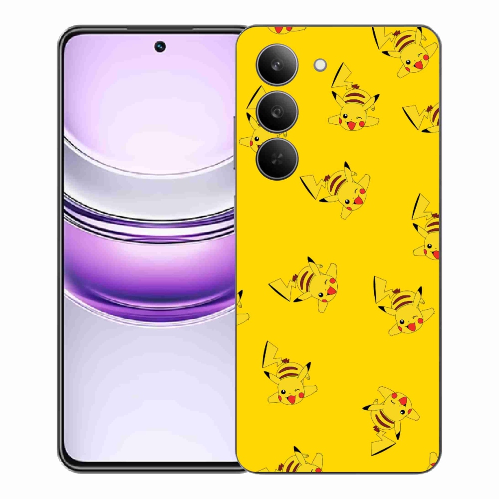 Gelový kryt mmCase na Realme 14x 5G - pikachu