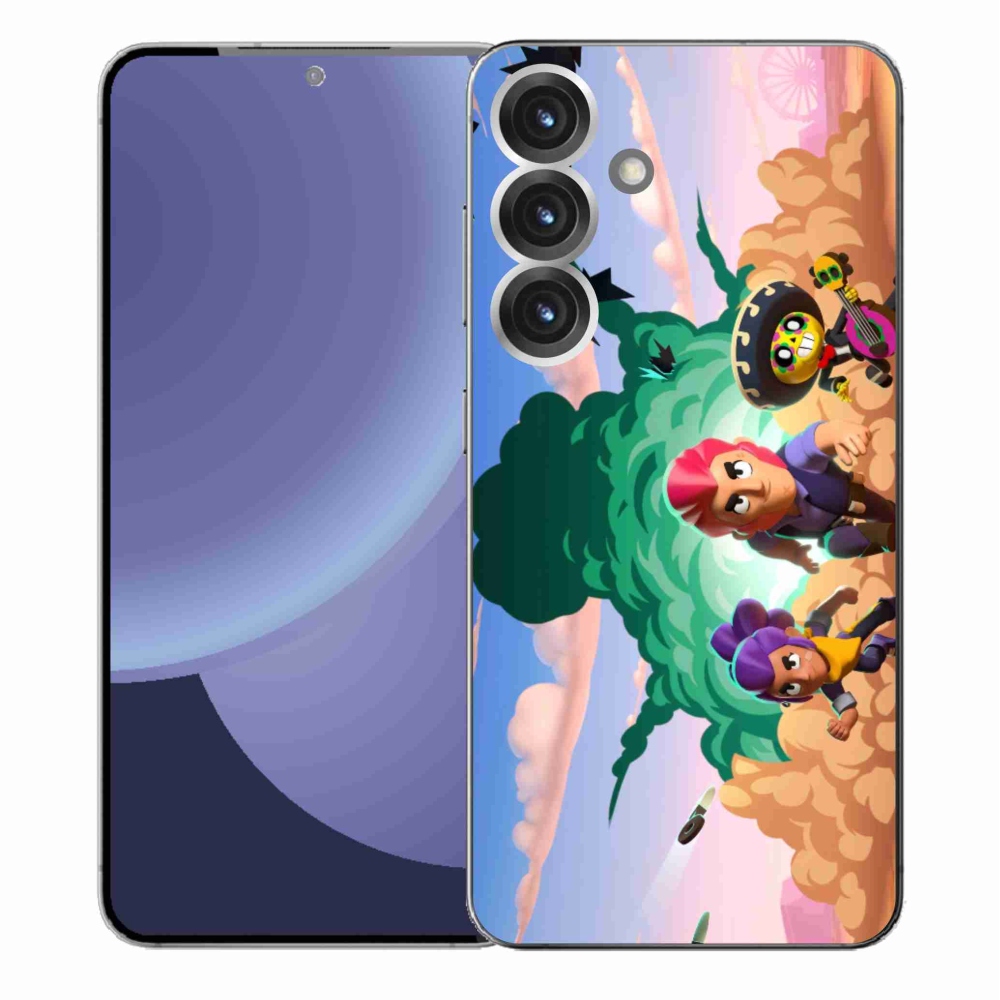 Gelový kryt mmCase na Samsung Galaxy S25+ - brawl stars