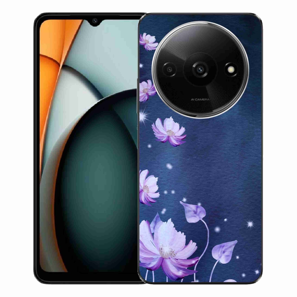 Gelový obal mmCase na Xiaomi Redmi A3 - padající květy