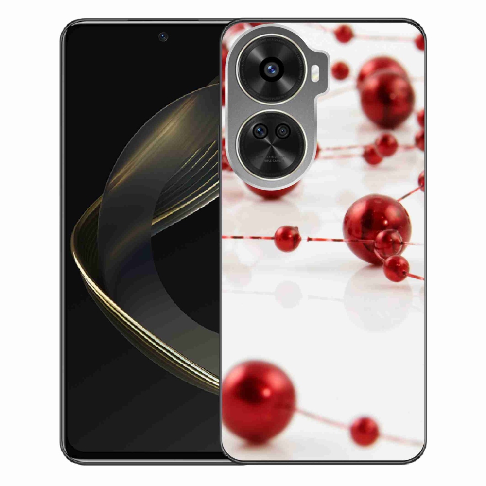 Gelový kryt mmCase na Huawei Nova 12 SE - vánoční řetěz