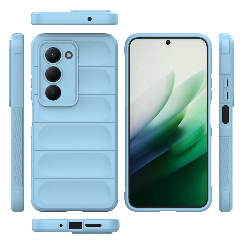 Rugg odolný gelový obal na Xiaomi Redmi 15 5G (169mm) - světlemodrý