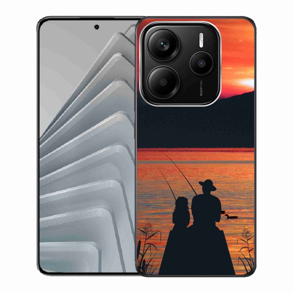 Gelový kryt mmCase na Xiaomi Redmi Note 14 5G - rybaření 3