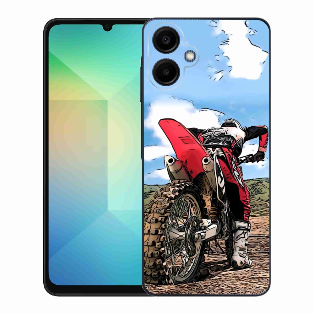 Gelový kryt mmCase na Samsung Galaxy A06 4G - moto