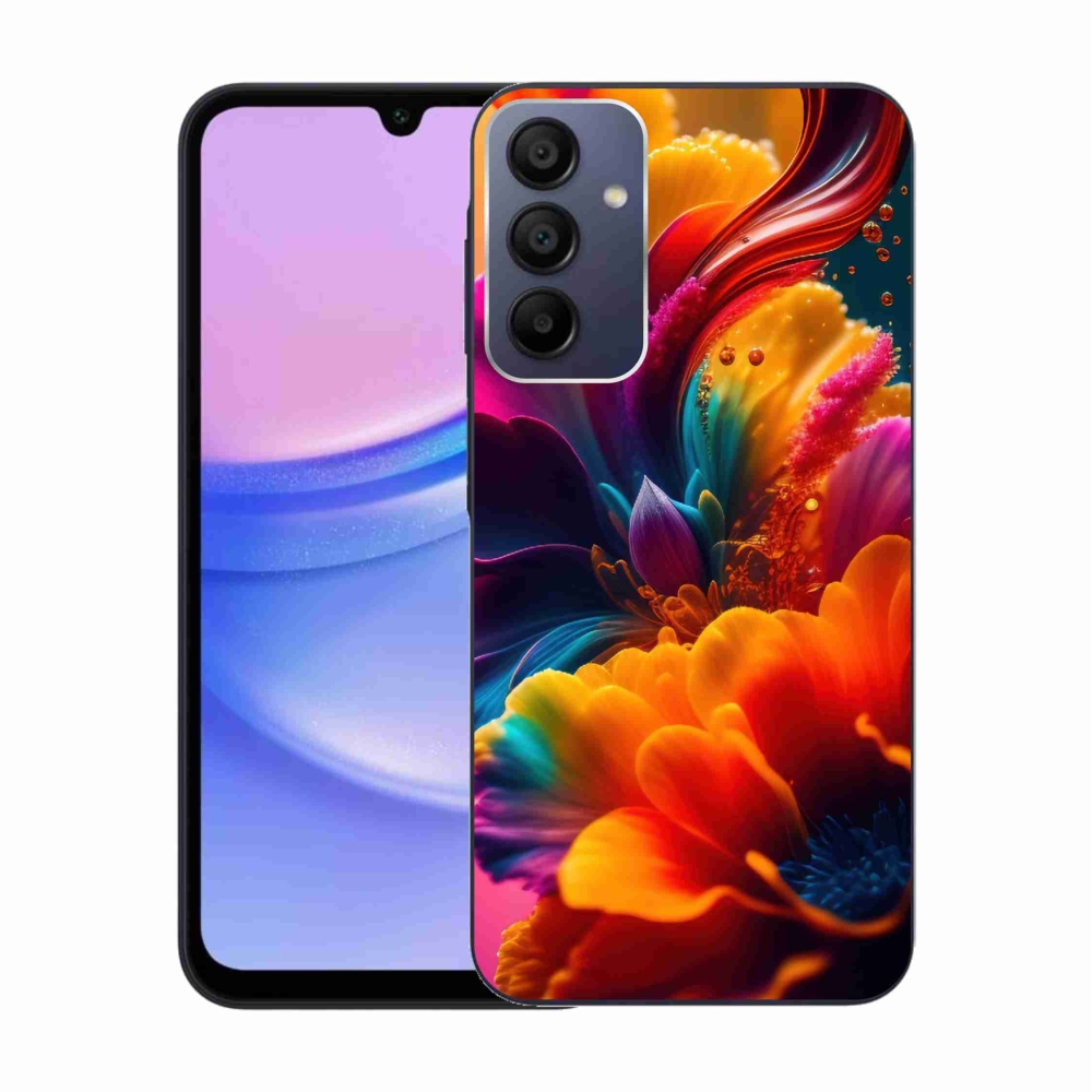 Gelový kryt mmCase na Samsung Galaxy A15 4G/5G - abstraktní motiv 2