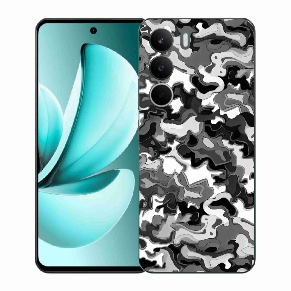 Gelový kryt mmCase na Realme C71 - maskáčový vzor 3