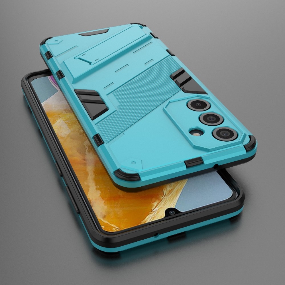 Armory odolný kryt na Samsung Galaxy M55 5G - světlemodrý