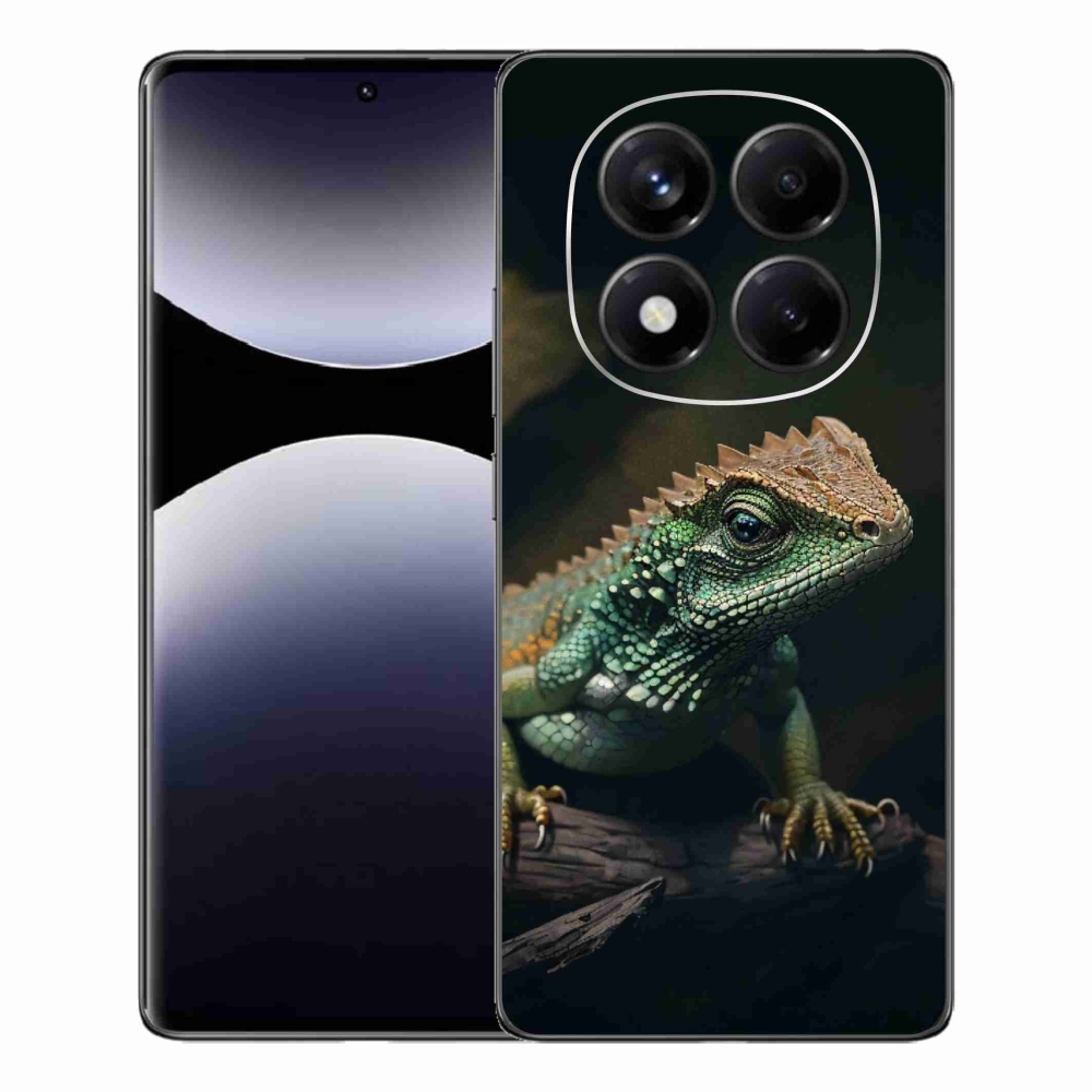 Gelový kryt mmCase na Xiaomi Redmi Note 14 Pro - ještěr