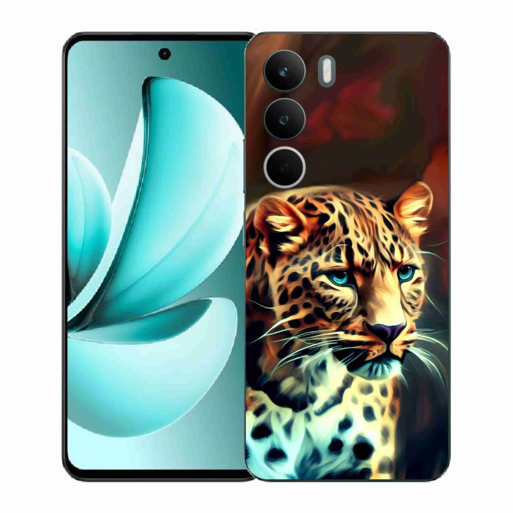 Gelový kryt mmCase na Realme C71 - leopard