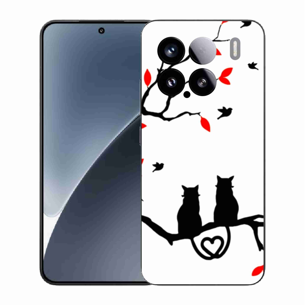 Gelový kryt mmCase na Xiaomi 15 - kočičí láska