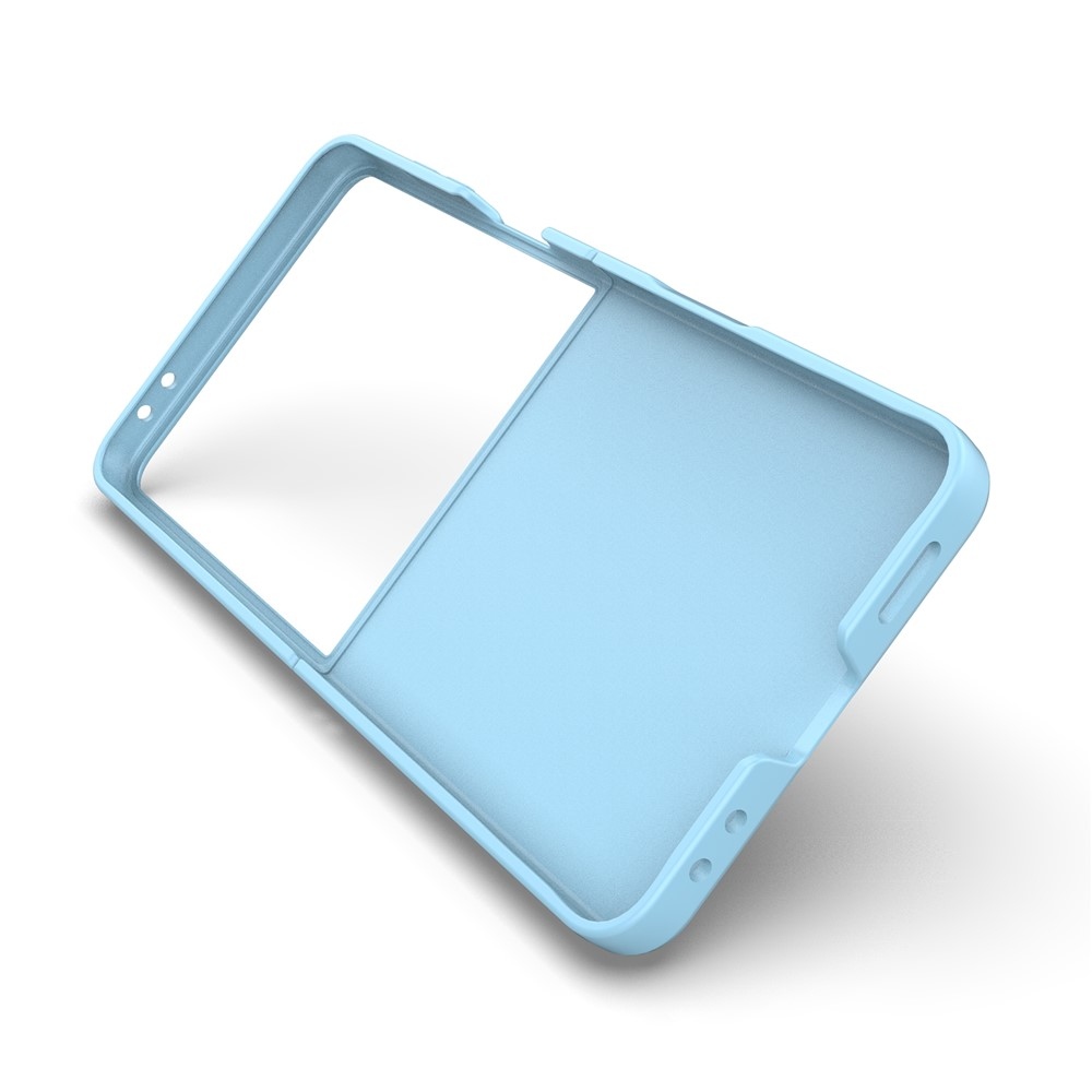 Rugg odolný gelový obal na Samsung Galaxy Z Flip7 5G - světlemodrý