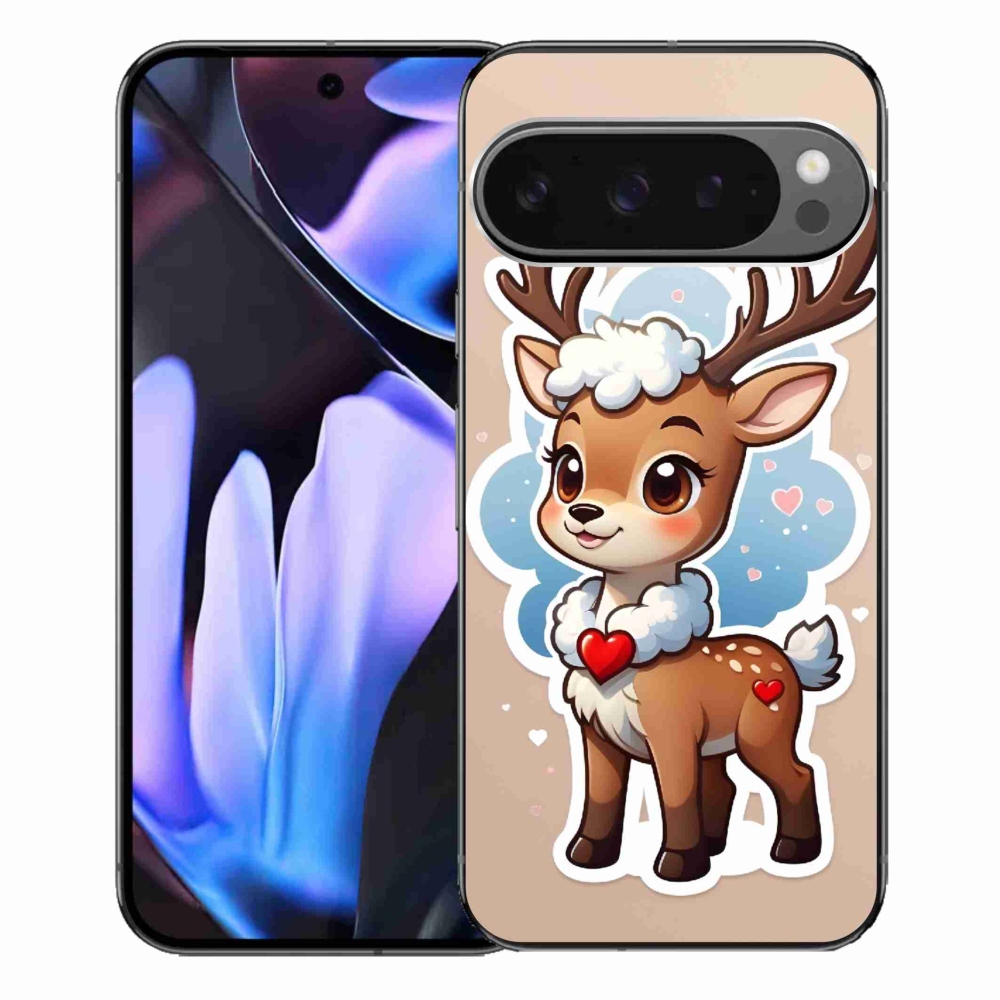 Gelový kryt mmCase na Google Pixel 9 Pro XL - kreslený sob