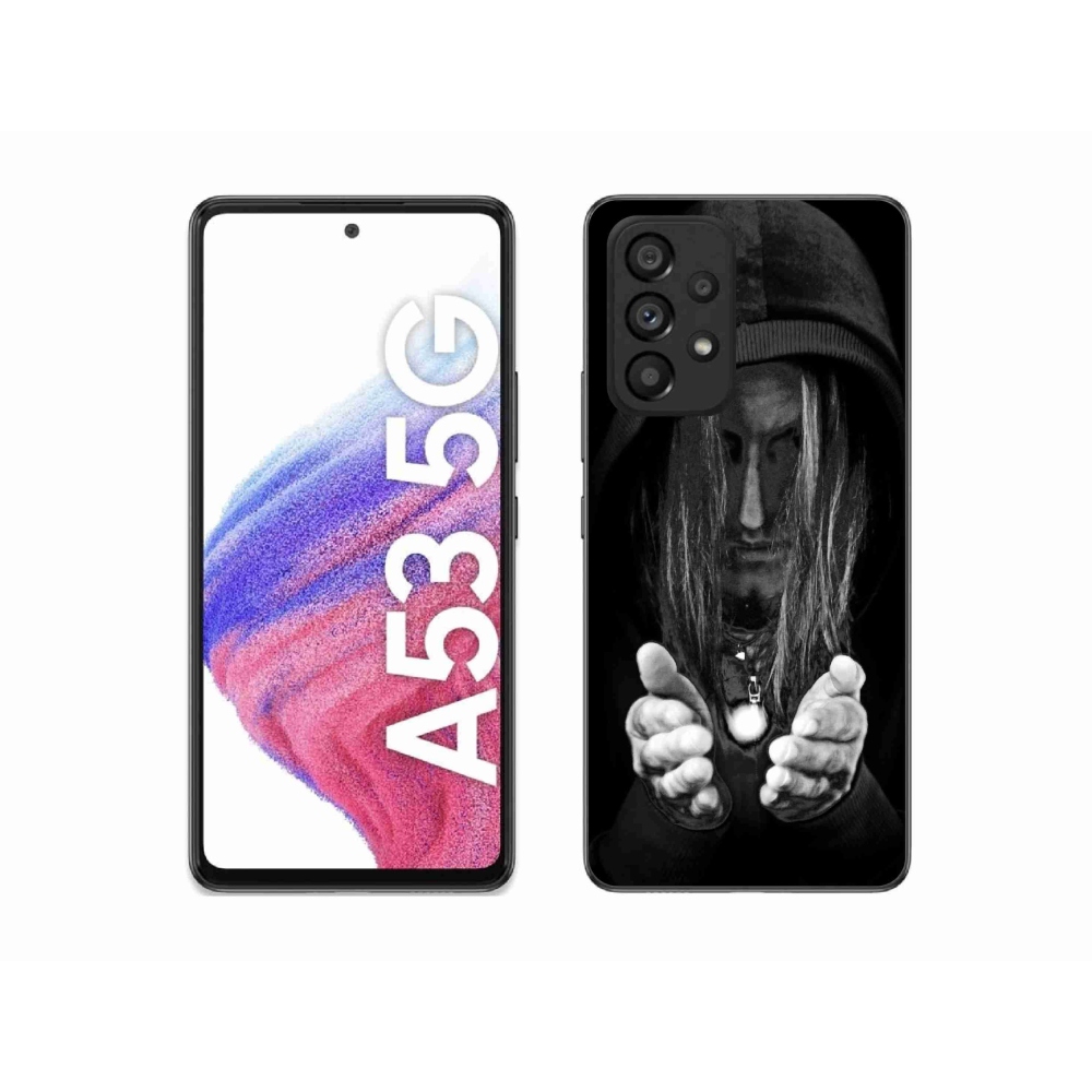 Gelový kryt mmCase na Samsung Galaxy A53 5G - tajemná osoba