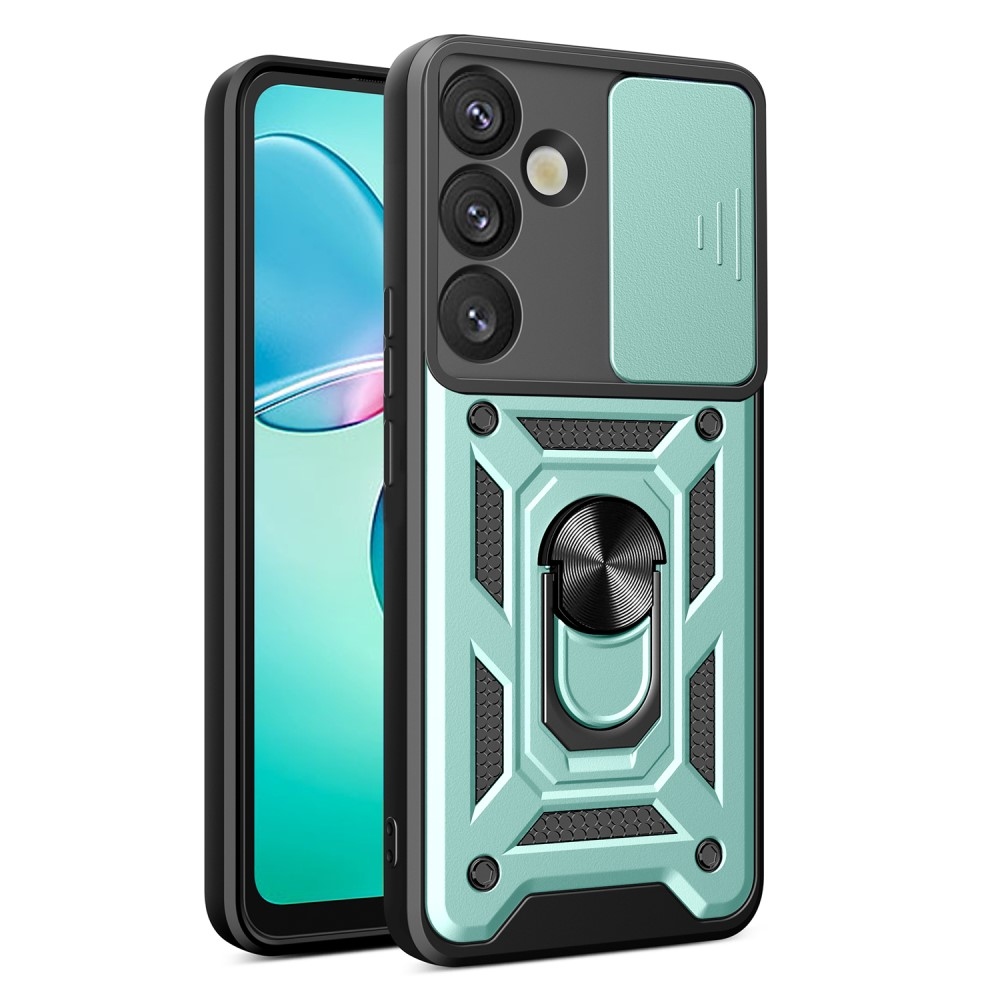 Slide odolný kryt na Samsung Galaxy S25 - zelený