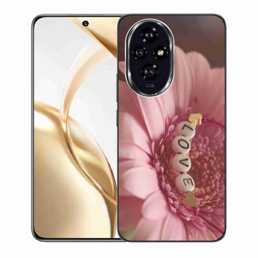 Gelový kryt mmCase na Honor 200 5G - přívěsek love