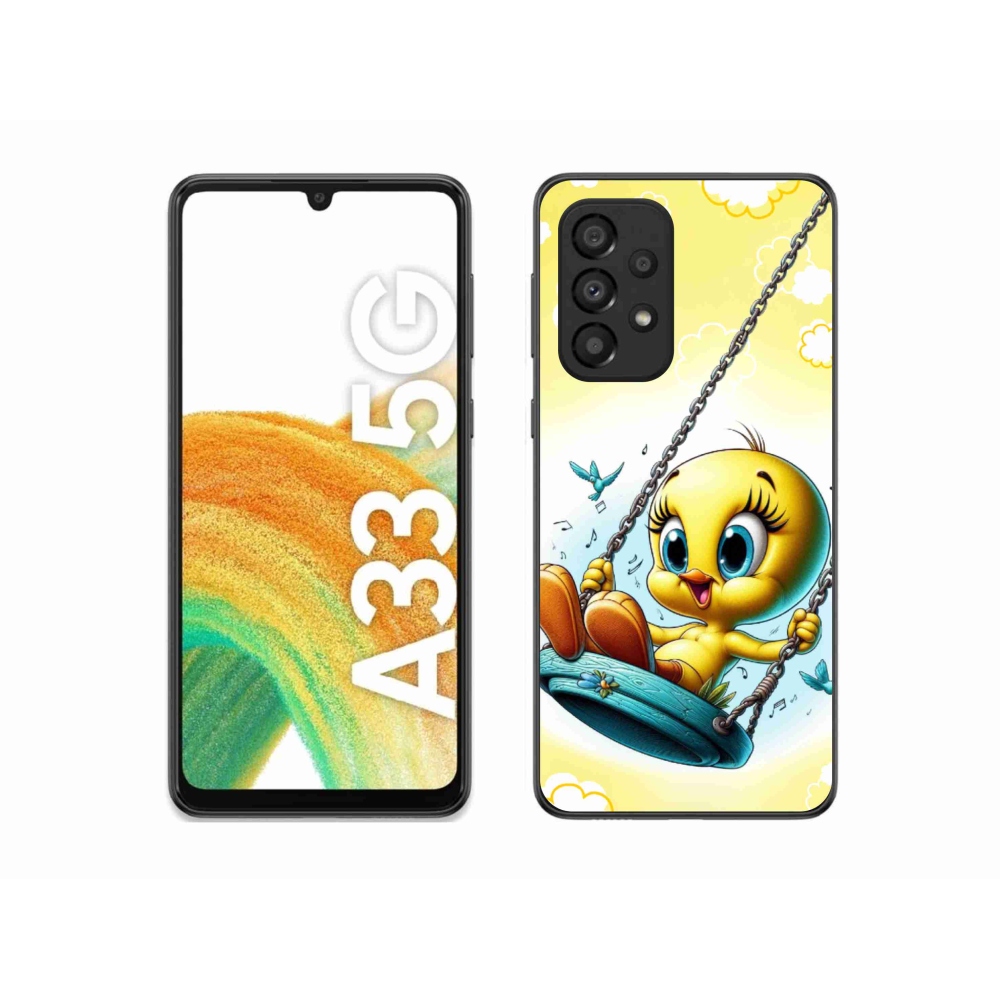 Gelový kryt mmCase na Samsung Galaxy A33 5G - tweety