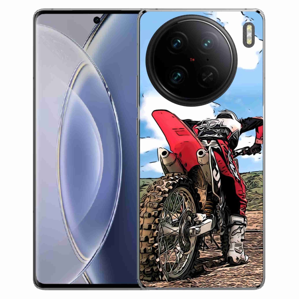 Gelový kryt mmCase na Vivo X90 Pro - moto