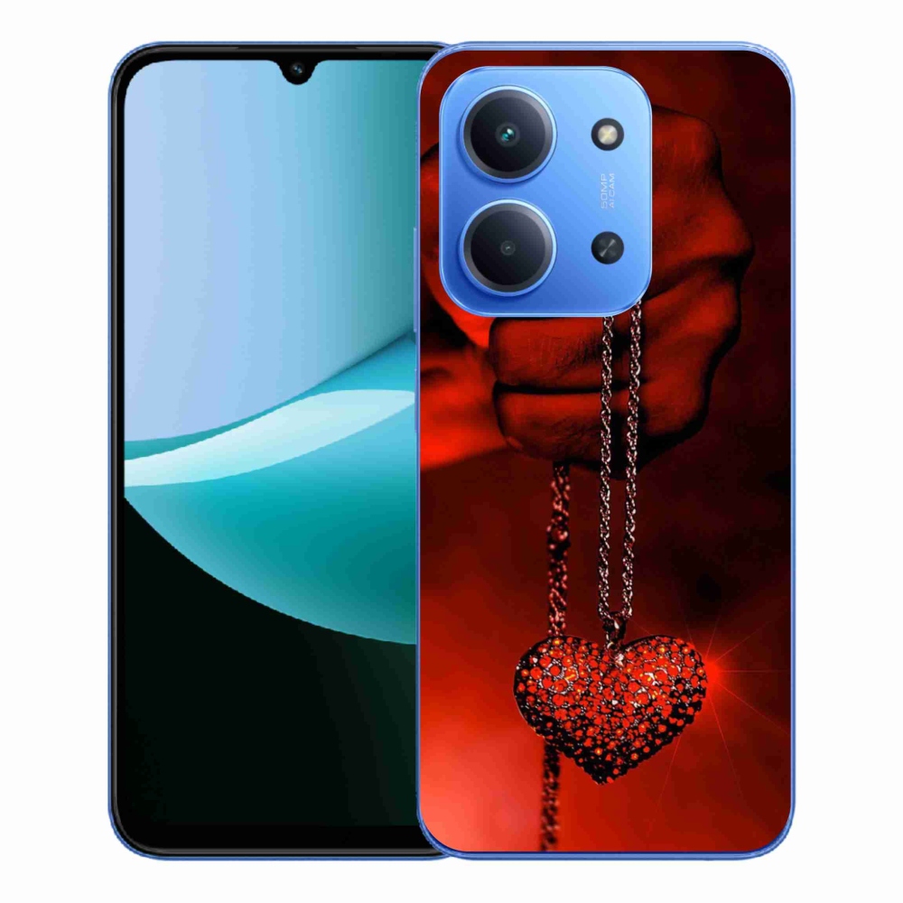 Gelový kryt mmCase na Xiaomi Redmi 15C 4G/5G (173mm) - náhrdelník