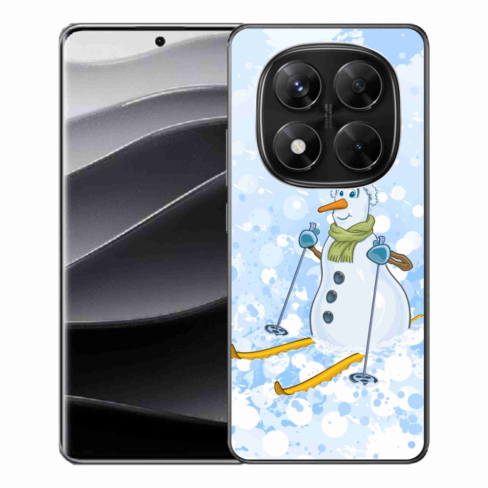 Gelový kryt mmCase na Xiaomi Redmi Note 14 Pro 5G/Poco X7 5G - sněhulák