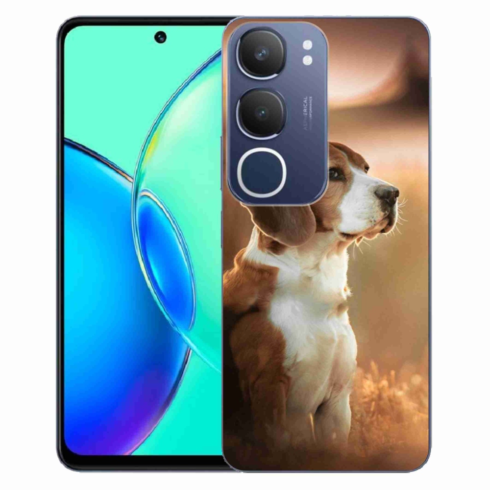 Gelový kryt mmCase na Vivo Y19s - bígl