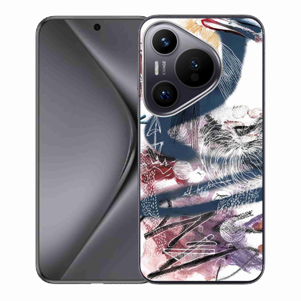 Gelový kryt mmCase na Huawei Pura 70 - abstraktní motiv 28