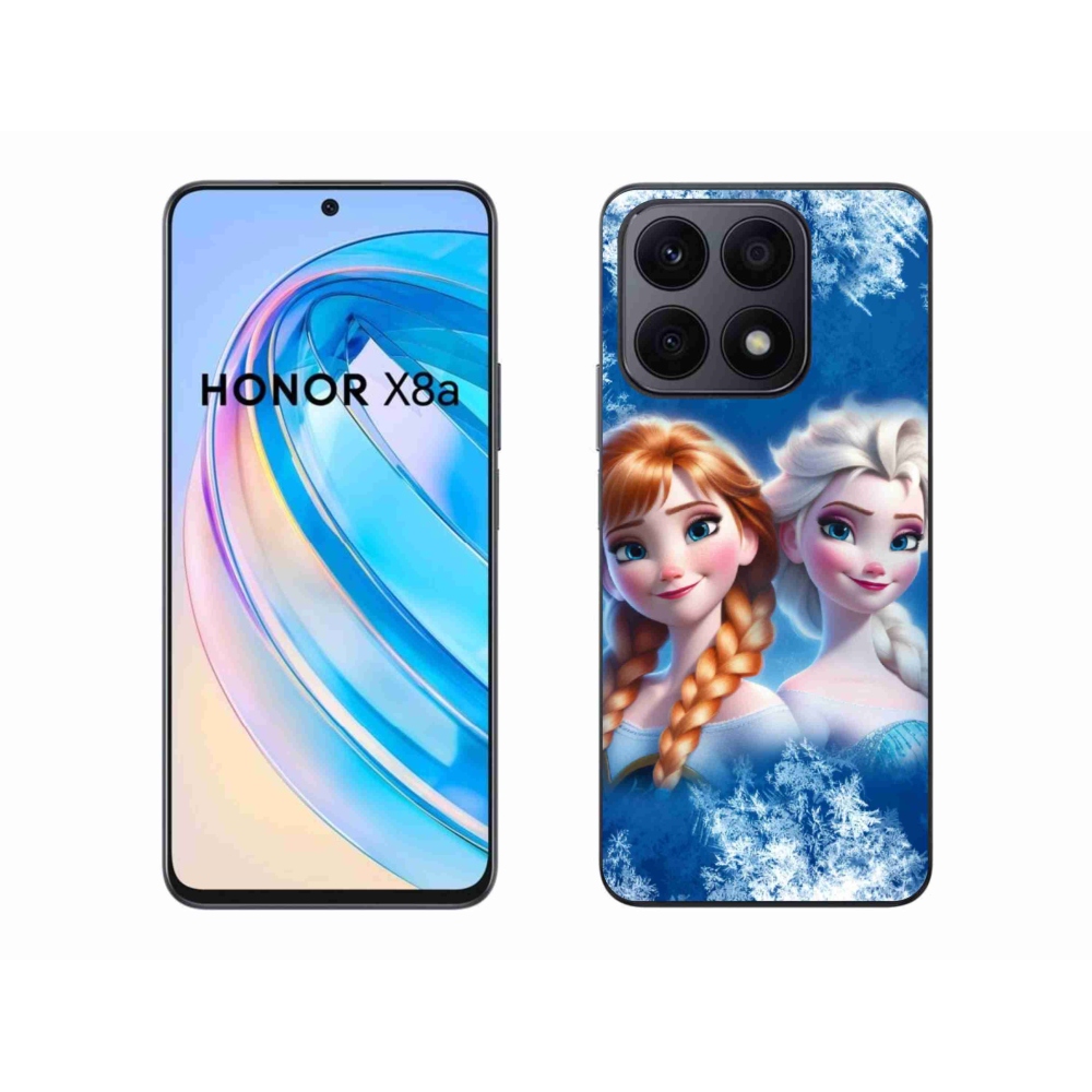 Gelový kryt mmCase na Honor X8a - ledové království 2