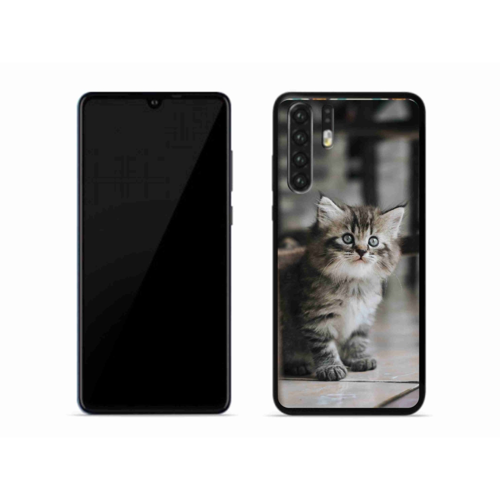 Gelový kryt mmCase na mobil Huawei P30 Pro - koťátko