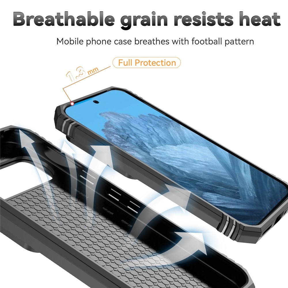 Slide odolný kryt na Google Pixel 10 Pro/Pixel 10/9 Pro/9 - černý