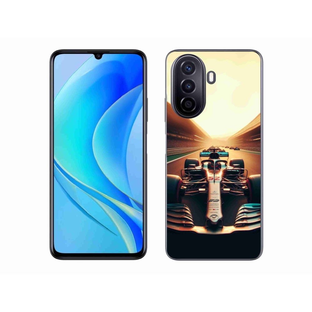 Gelový kryt mmCase na Huawei Nova Y70 - formule 1