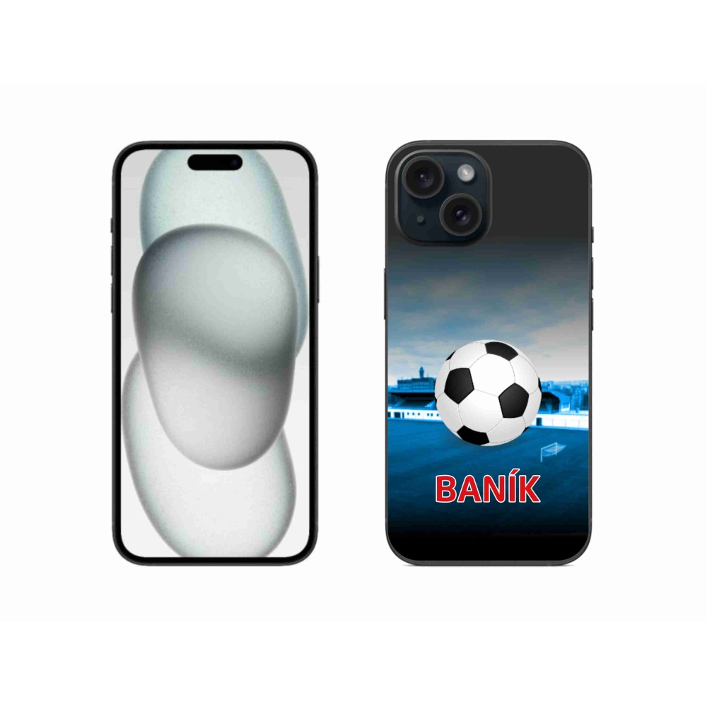 Gelový kryt mmCase na iPhone 15 - baník 2