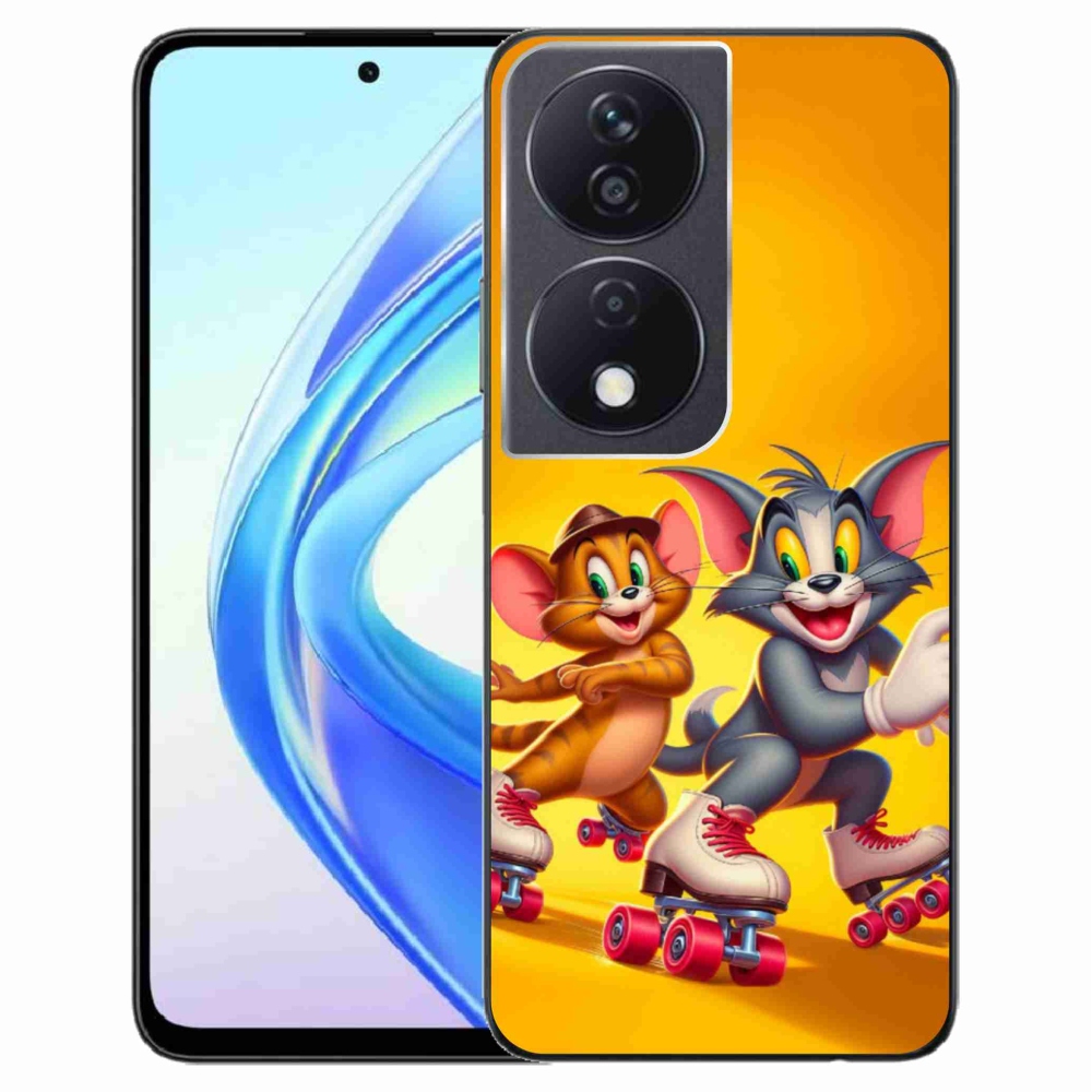 Gelový kryt mmCase na Honor X7b/Honor 90 Smart - tom a jerry