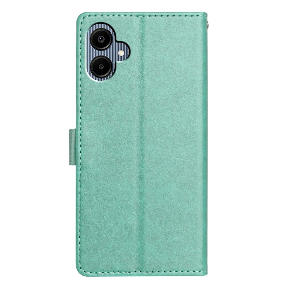 Clots knížkové pouzdro na Samsung Galaxy A07 4G - modrozelené
