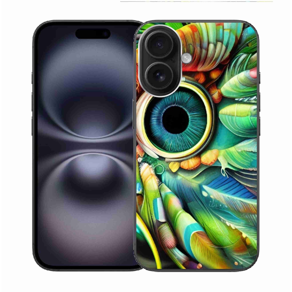 Gelový kryt mmCase na iPhone 16 - abstraktní motiv 18