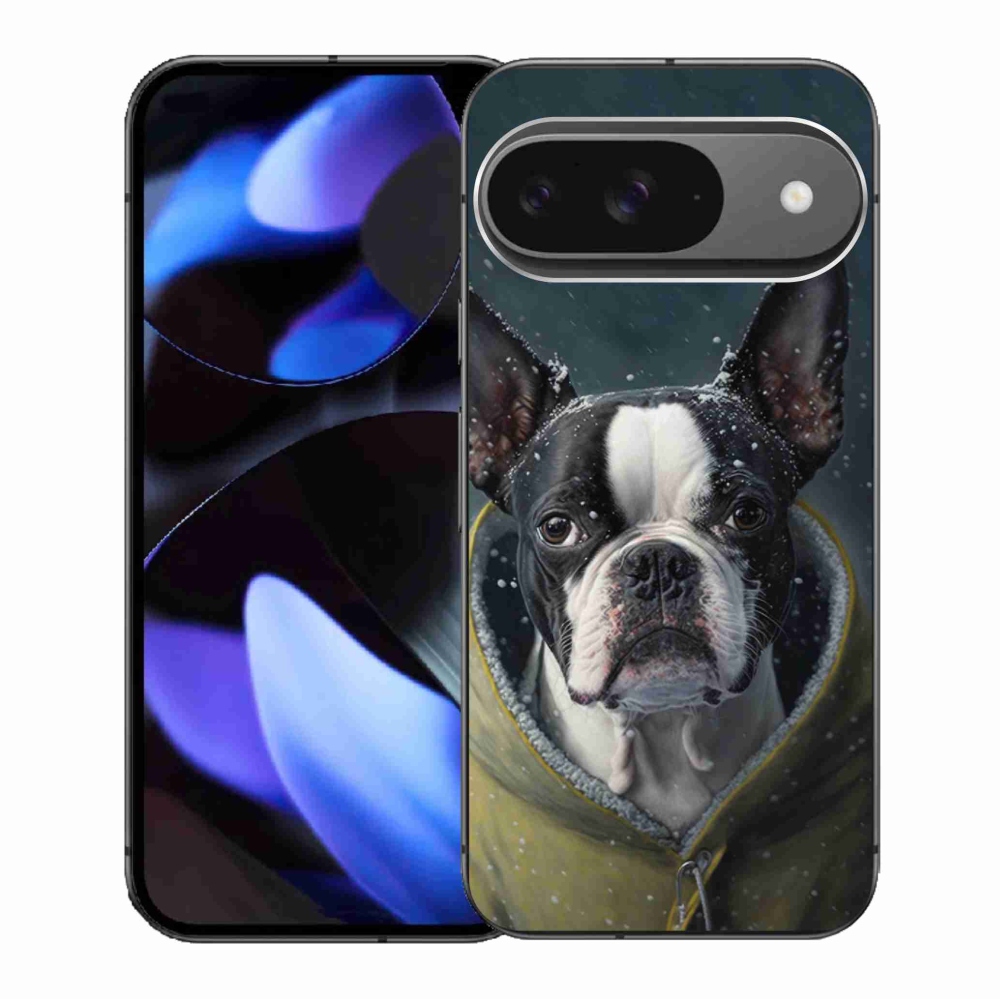 Gelový kryt mmCase na Google Pixel 9/9 Pro - buldoček