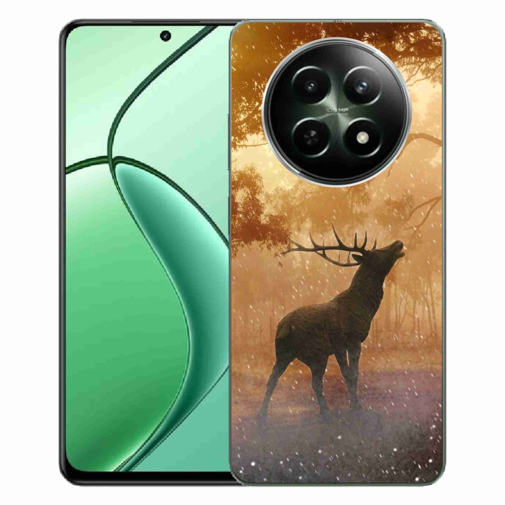 Gelový kryt mmCase na Realme 12 5G/12x 5G - jelen v říji