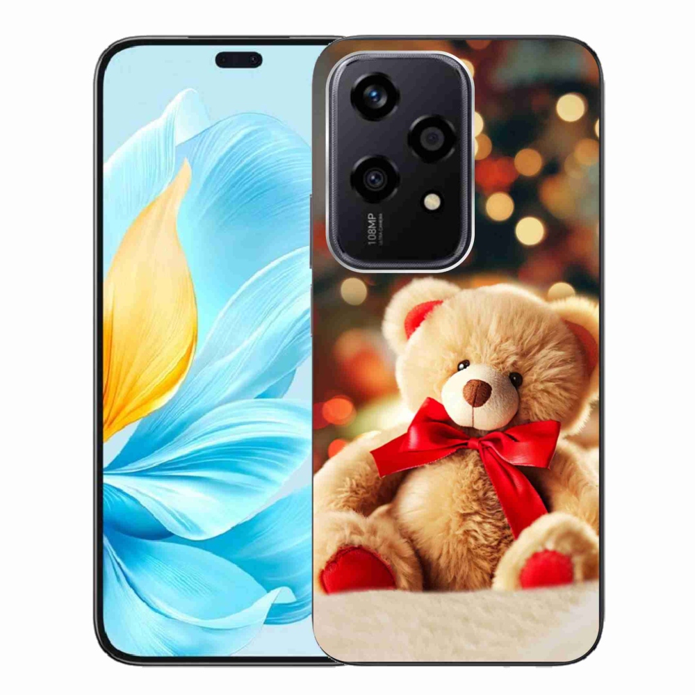 Gelový kryt mmCase na Honor 200 Lite 5G - plyšový medvídek
