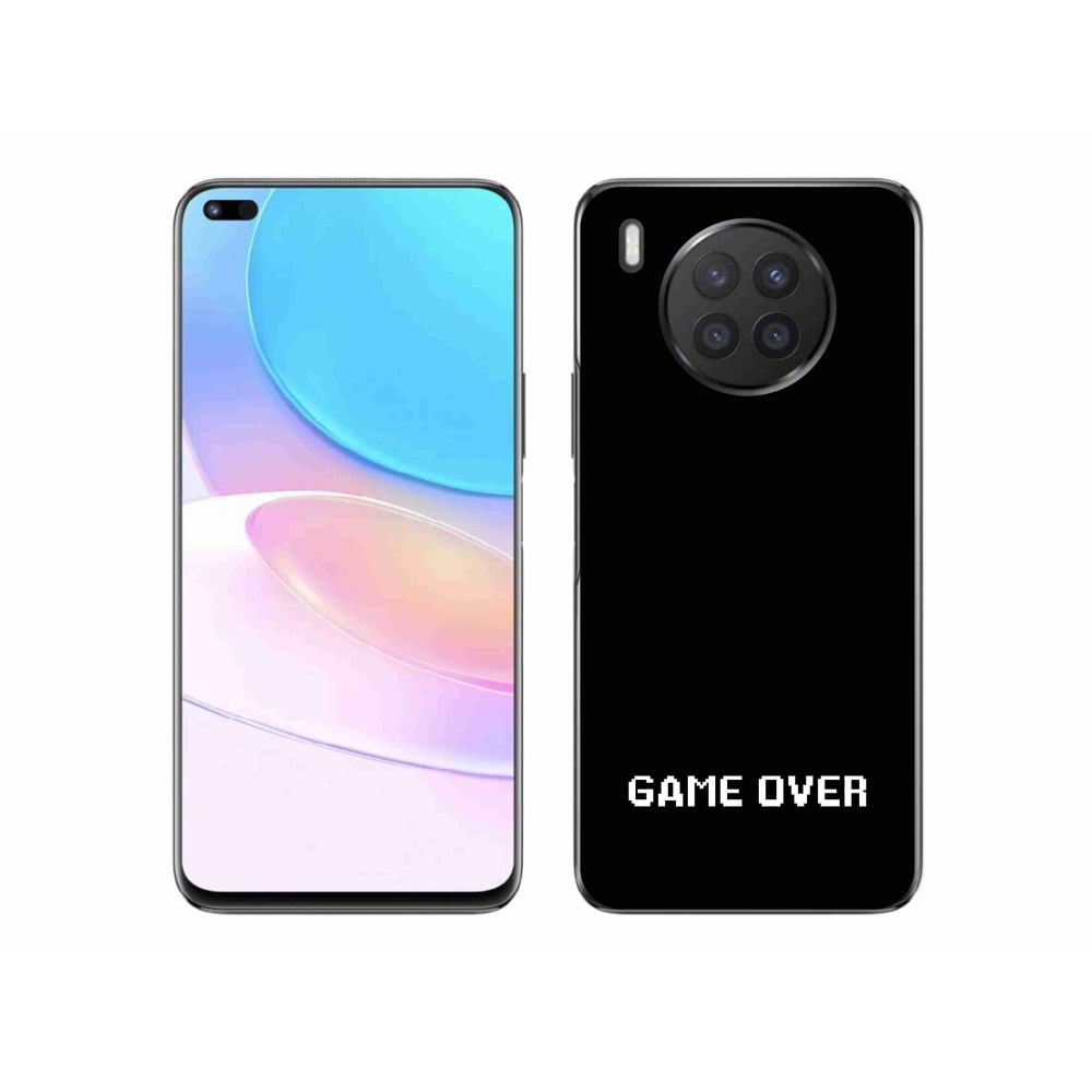 Gelový kryt mmCase na Huawei Nova 8i - game over černé pozadí