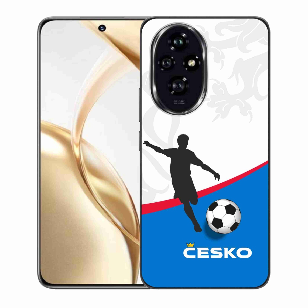 Gelový kryt mmCase na Honor 200 5G - fotbal Česko 1