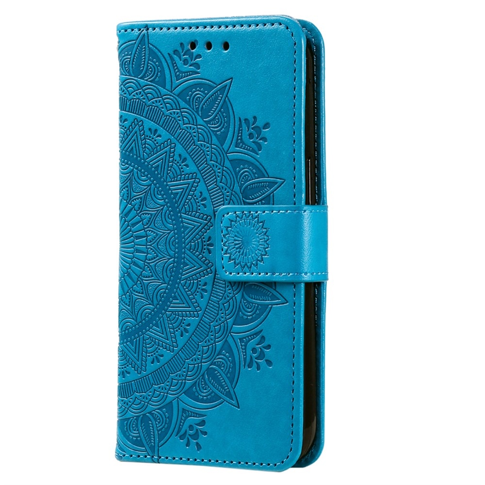 Mandala knížkové pouzdro na Samsung Galaxy A26 5G - modré