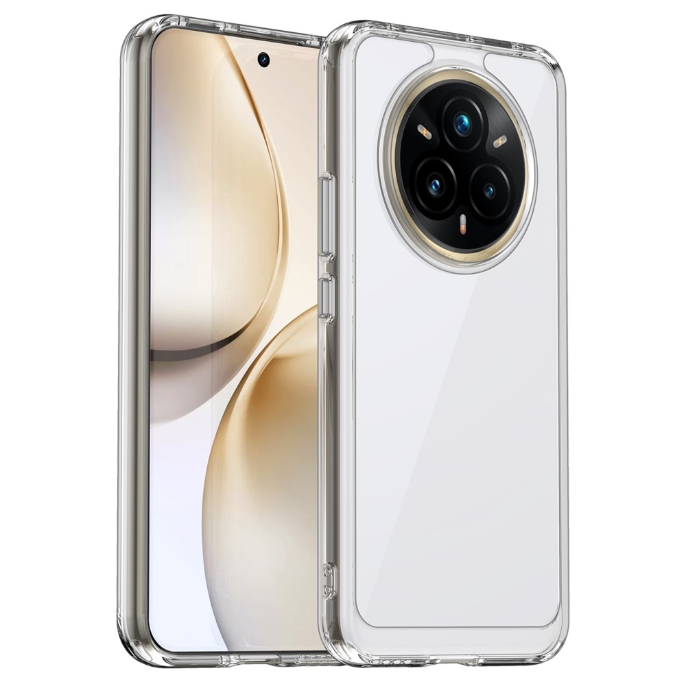 Gelový obal s pevnými zády na Realme 14 Pro+ 5G - průhledný
